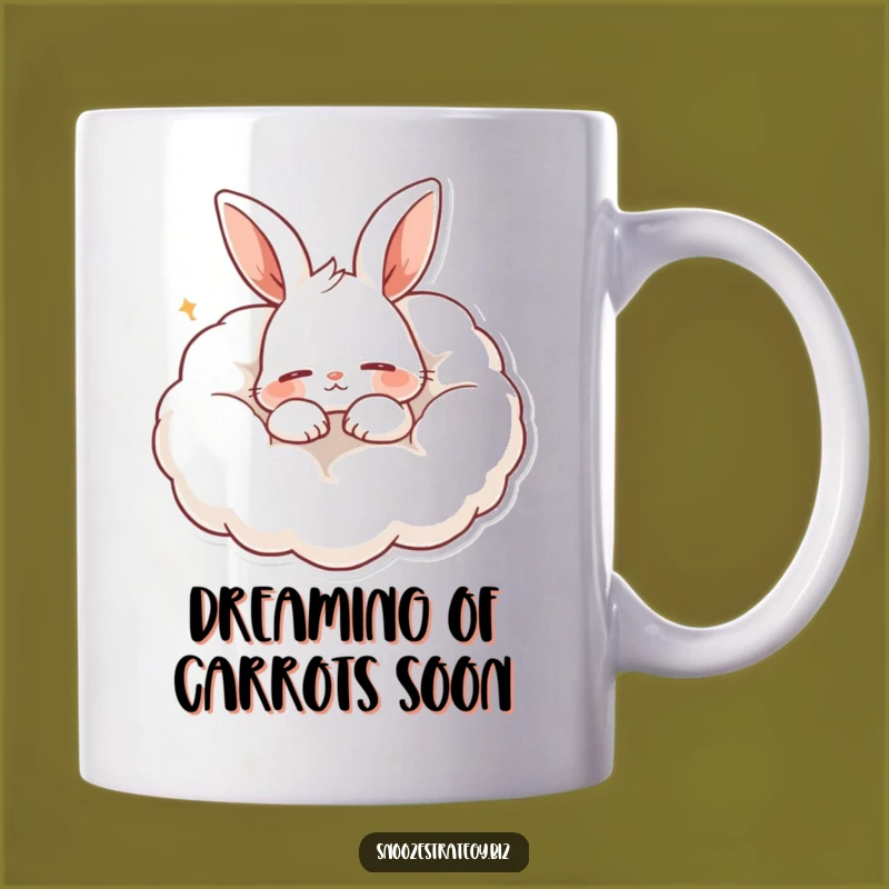 Funny Rabbit Pillow Snoring Mug: The Perfect Comfy Gift for Sleepyheads